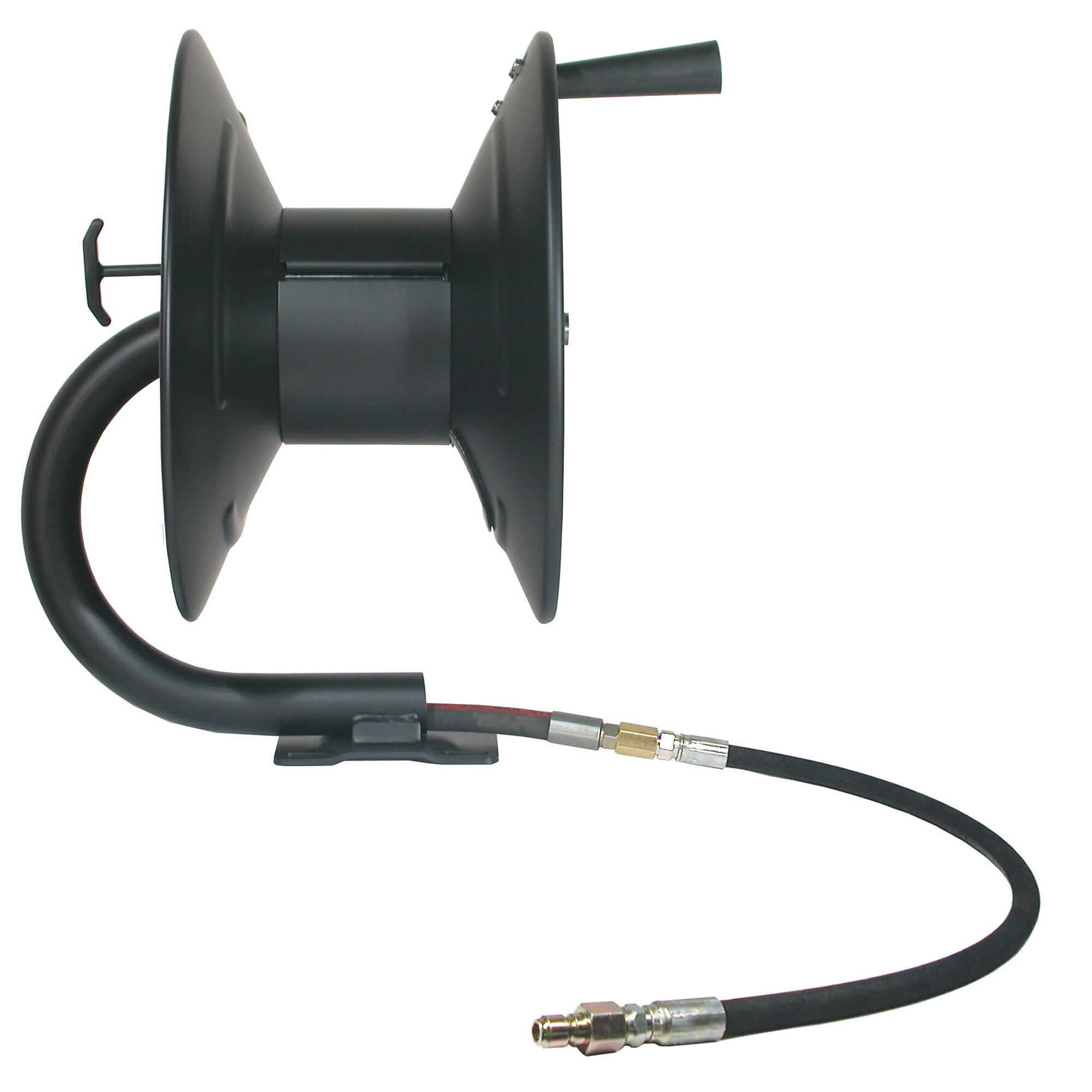 BE Power Equipment Pressure Washer Hose Reel — 100ft. x 3/8in., High Pressure, Model# 85.402.001K